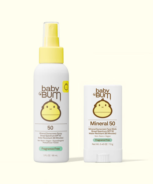 Baby Bum SPF 50 Spray + Stick Bundle